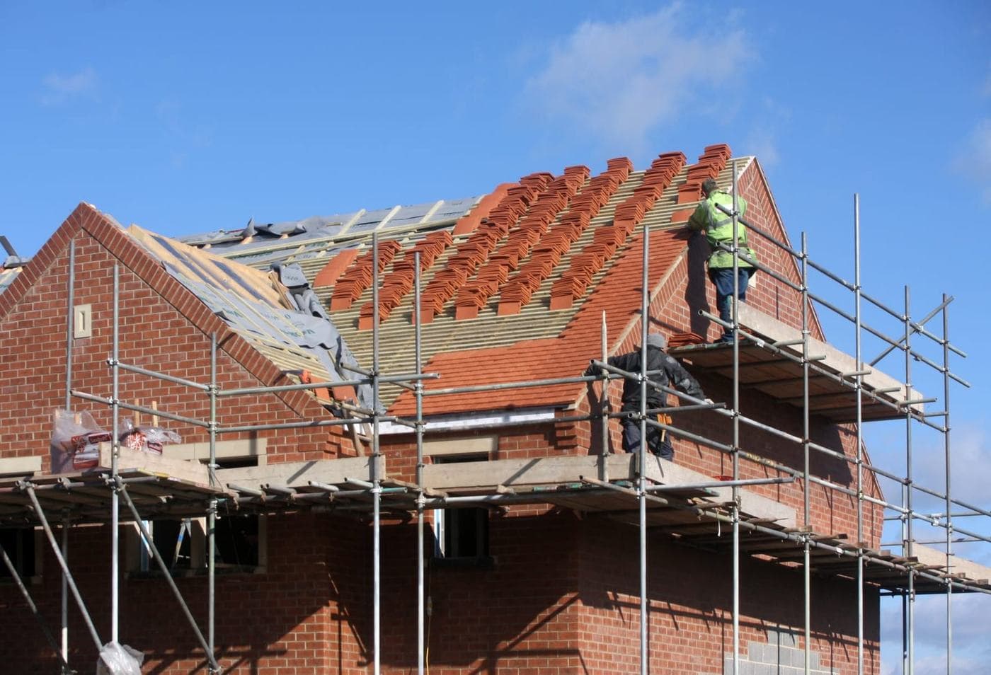 Roofing work by Rated Roofers & Builders
